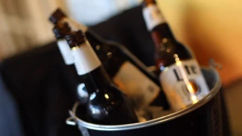 Bucket Of Beer Video stock 112279071
