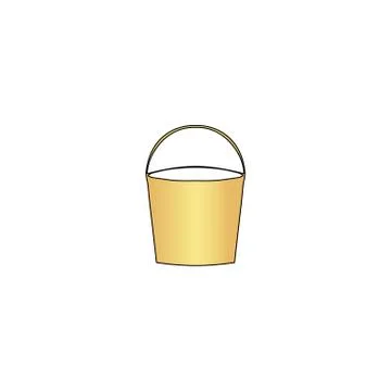 Bucket computer symbol 스톡 일러스트