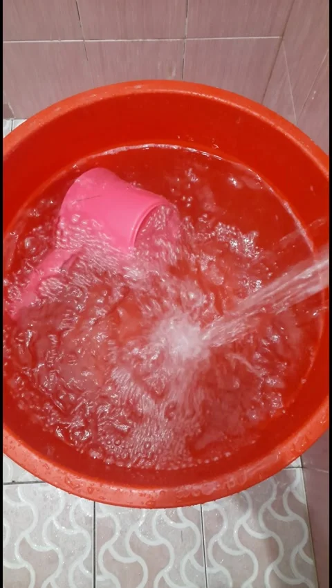 Bucket Stock Footage 321380011