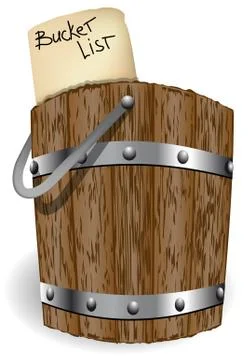 Bucket list Stock Illustration