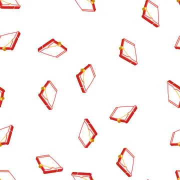Bucket plastic isometric icon seamless pattern Stock Illustration