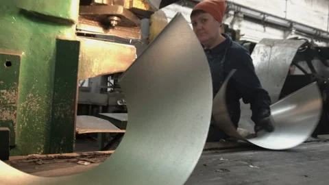 Bucket production line Stock Footage 85592201