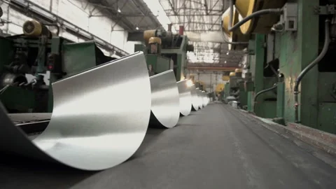 Bucket production line Stock Footage 85592339