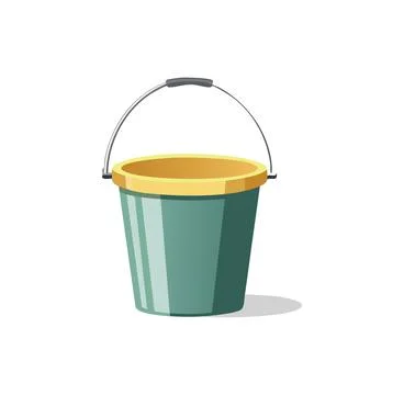 A Bucket simple illustration Stock Illustration