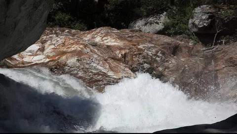 Buckeye Flat Waterfall Stock Footage 6530175