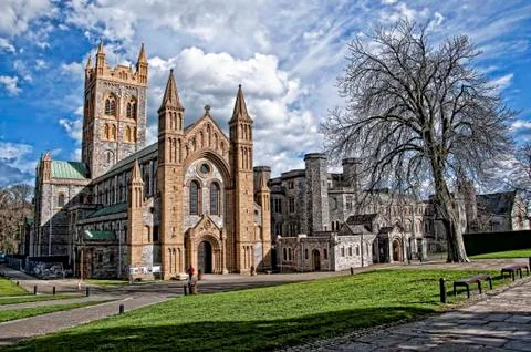 Buckfast Abbey in Devon England Stock Photos