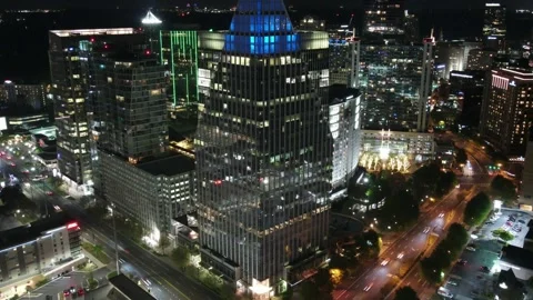 Buckhead Hyperlapse Stock Footage 152492895