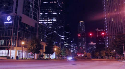 Buckhead Time Lapse Stock Footage 29117280