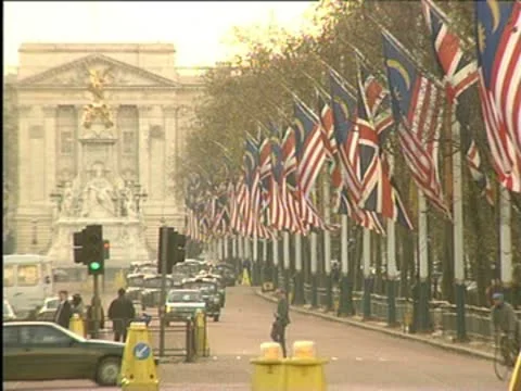 BUCKINGHAM PALACE 動画素材 10588022