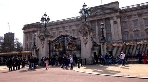 Buckingham Palace Stock Footage 25662614