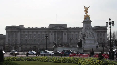 Buckingham Palace 스톡 동영상 37405952