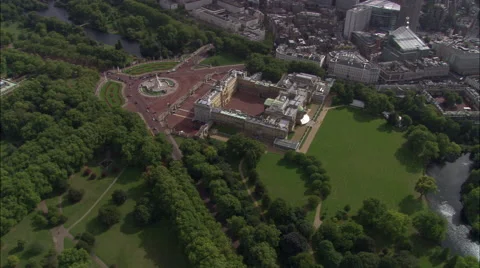 Buckingham Palace Stock Footage 65201576