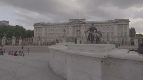 Buckingham Palace Video stock 91732497