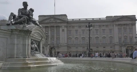Buckingham Palace Video stock 92442350