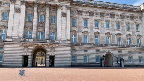BUCKINGHAM PALACE 库存影片 205200694
