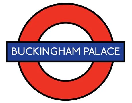Buckingham palace Stock Illustration
