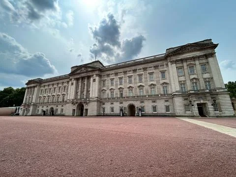 The Buckingham Palace Stock Photos