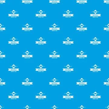 Buckle elegance pattern seamless blue Ilustração Stock