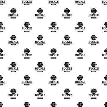 Buckle garment pattern seamless Ilustração Stock