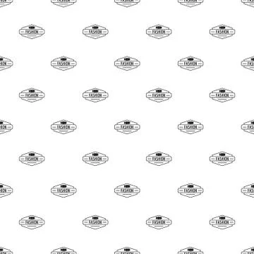 Buckle pattern seamless Ilustração Stock
