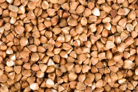 Buckwheat background Stock Photos