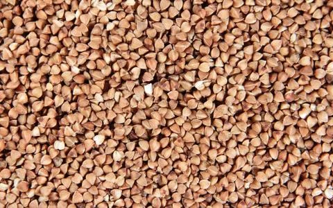 Buckwheat background Foto stock