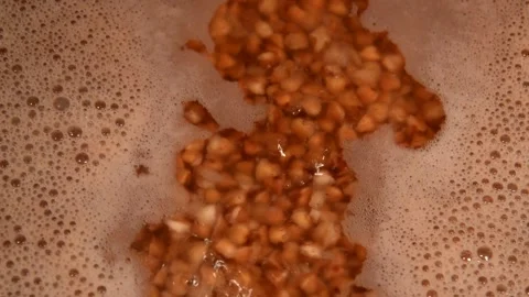 Buckwheat is being prepared Видео 310707755