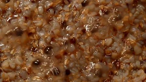 Buckwheat is being prepared Stock Footage 310758056