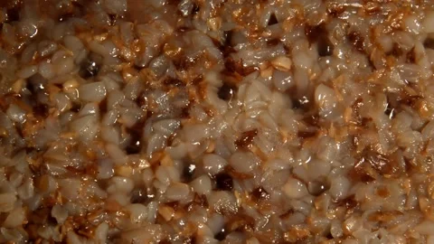 Buckwheat is being prepared Видео 310759120