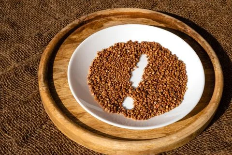 Buckwheat with Exclamation Mark Stock Photos