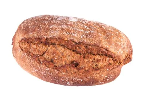 Buckwheat flour bread Stock Photos