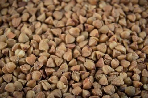 Buckwheat grain Stock Photos