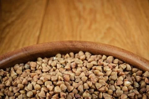 Buckwheat grain Stock Photos