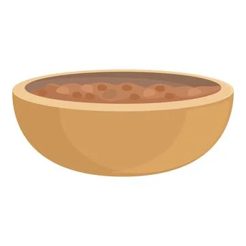 Buckwheat icon cartoon vector. Cereal plant 스톡 일러스트