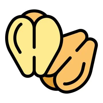 Buckwheat icon vector flat 스톡 일러스트