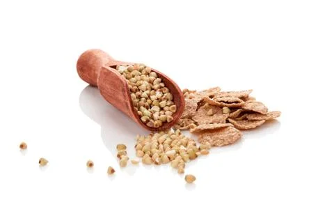Buckwheat isolated. Stock Photos