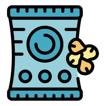 Buckwheat pack icon vector flat 스톡 일러스트