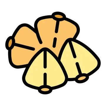 Buckwheat pile icon vector flat 스톡 일러스트