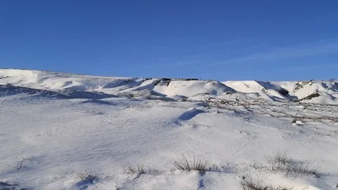 Bucovina Snow Stock Footage 122098620