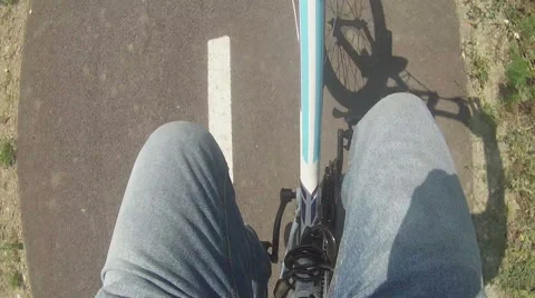 Bucycle pedaling 動画素材 55015537