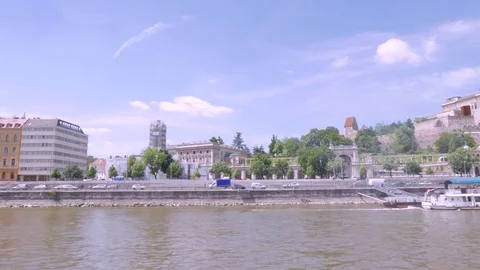 Buda Castle and Bazaar, Budapest Stock Footage 83765586