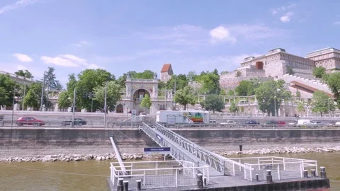Buda Castle and Bazaar, Budapest Stock Footage 83765714