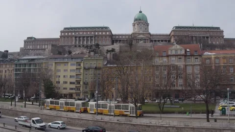 Buda Castle - Budai vár - Budapest Stock Footage 231900796