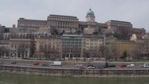 Buda Castle - Budai vár - Budapest Stock Footage 231900806
