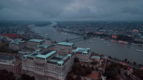 The Buda Castle, Budapest Stock-Footage 130820016