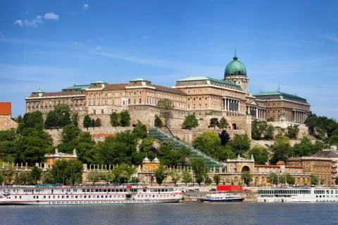 Buda Castle in Budapest Fotos de archivo