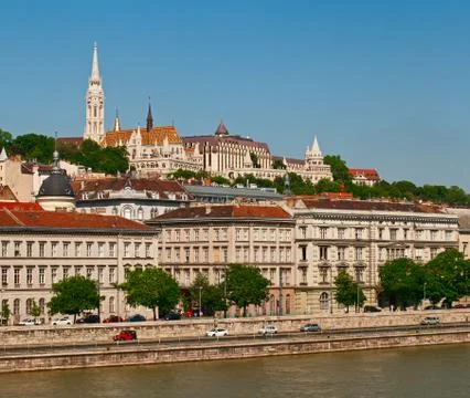 Buda Castle, Budapest. Foto stock
