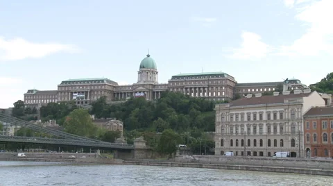 Buda Castle Hungary Stock Footage 45994667