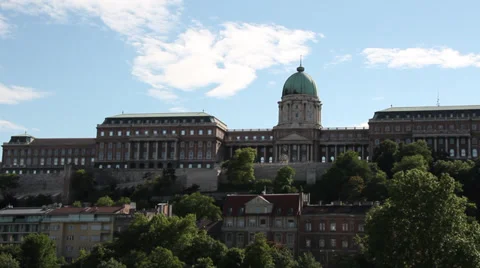 BUDA CASTLE LONGSHOT 03 Stock Footage 38847546