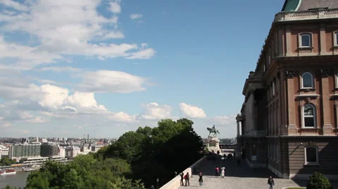BUDA CASTLE LONGSHOT 04 Stock Footage 38865485
